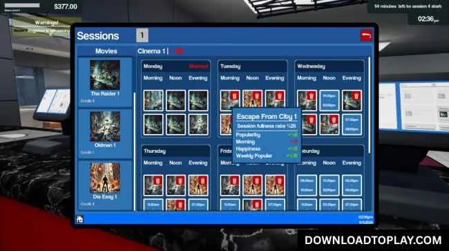 Cinemaster Cinema Simulator
